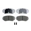 Jeu de 4 plaquettes de frein avant TEKNÖR HKP-MZ-061 - Visuel 1