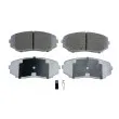 Jeu de 4 plaquettes de frein avant TEKNÖR HKP-MZ-061 - Visuel 2