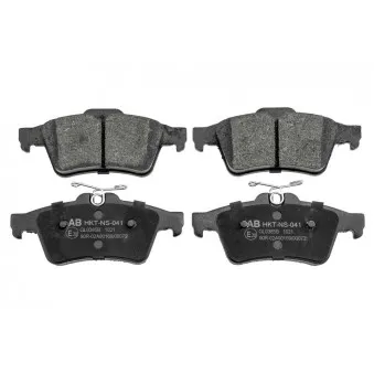Jeu de 4 plaquettes de frein arrière TEKNÖR HKT-NS-041