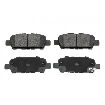 Jeu de 4 plaquettes de frein arrière TEKNÖR HKT-NS-042