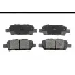 Jeu de 4 plaquettes de frein arrière TEKNÖR HKT-NS-042 - Visuel 2