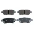 Jeu de 4 plaquettes de frein arrière TEKNÖR HKT-NS-046 - Visuel 1