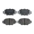 Jeu de 4 plaquettes de frein arrière TEKNÖR HKT-NS-035 - Visuel 2