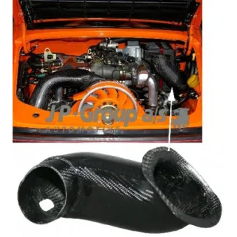 Tuyau d'aspiration, alimentation d'air JP GROUP