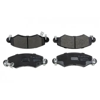 Jeu de 4 plaquettes de frein avant TEKNÖR HKP-SU-015