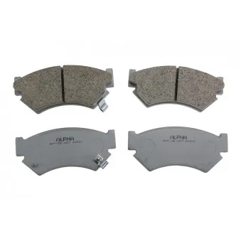 Jeu de 4 plaquettes de frein avant TEKNÖR HKP-SB-007