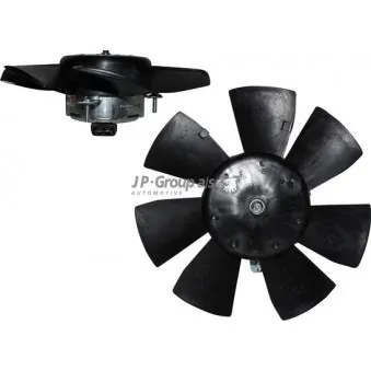 Pulseur d'air habitacle JP GROUP 1627250100