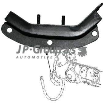 Suspension, boîte de vitesse manuelle arrière droit JP GROUP