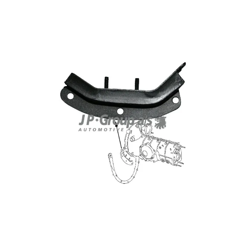 Suspension, boîte de vitesse manuelle arrière droit JP GROUP 1632400180
