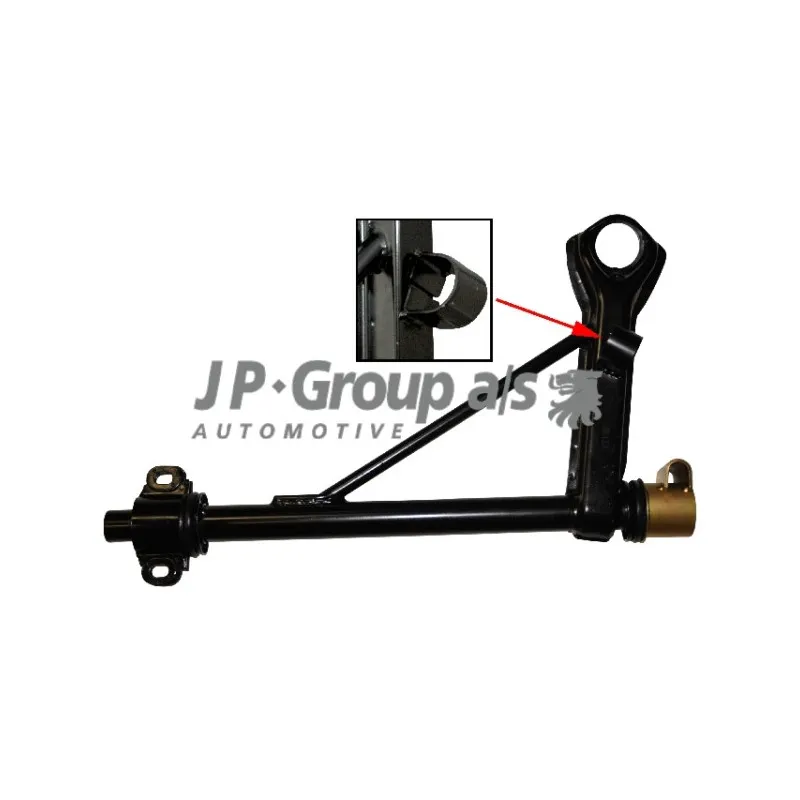 Bras de liaison, suspension de roue avant droit JP GROUP 1640100280