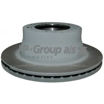 Jeu de 2 disques de frein arrière JP GROUP 1663200503