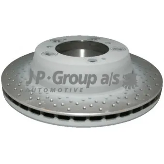 Disque de frein arrière droit JP GROUP 1663200803