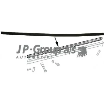 Baguette et bande protectrice, panneau latérale JP GROUP