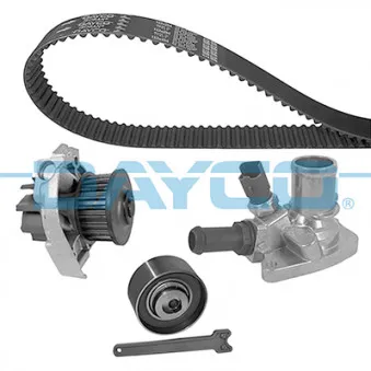 Pompe à eau + kit de courroie de distribution DAYCO KTBWP4662T3