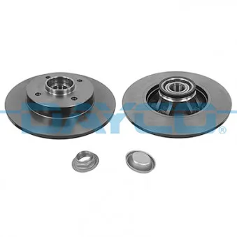 Jeu de 2 disques de frein arrière DAYCO KWD020D