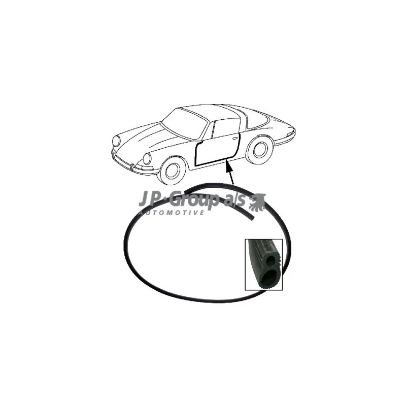 Joint d'étanchéité de porte JP GROUP 1685700500