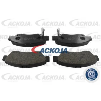 Jeu de 4 plaquettes de frein avant ACKOJA A26-0020