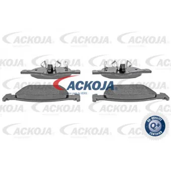 Jeu de 4 plaquettes de frein avant ACKOJA A26-0034