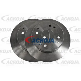 Jeu de 2 disques de frein arrière ACKOJA A26-40002