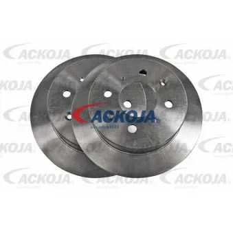 Jeu de 2 disques de frein arrière ACKOJA A26-40003