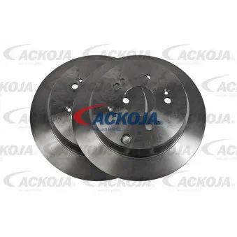 Jeu de 2 disques de frein arrière ACKOJA A26-40017