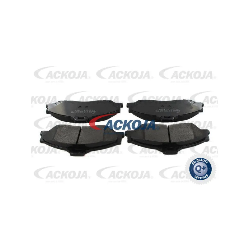 Jeu de 4 plaquettes de frein avant ACKOJA A32-0028