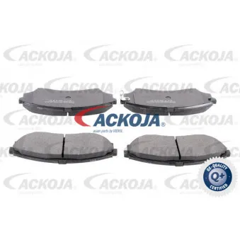 Jeu de 4 plaquettes de frein avant ACKOJA A32-0029