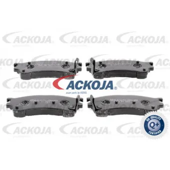 Jeu de 4 plaquettes de frein avant ACKOJA A32-0042