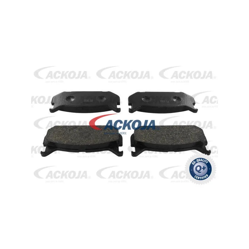 Jeu de 4 plaquettes de frein arrière ACKOJA A32-0044