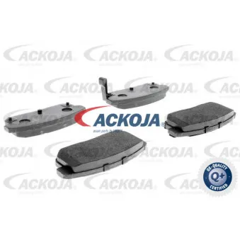Jeu de 4 plaquettes de frein arrière ACKOJA A32-0154