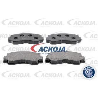 Jeu de 4 plaquettes de frein avant ACKOJA A37-0008