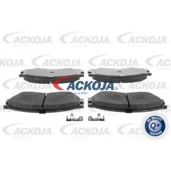 Jeu de 4 plaquettes de frein avant ACKOJA A37-0011