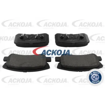 Jeu de 4 plaquettes de frein arrière ACKOJA A37-0013