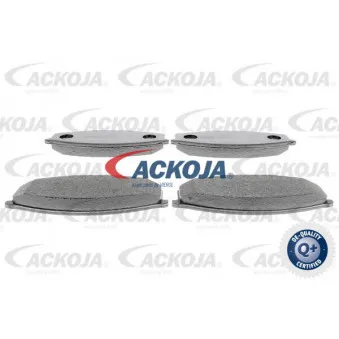 Jeu de 4 plaquettes de frein avant ACKOJA A38-0029