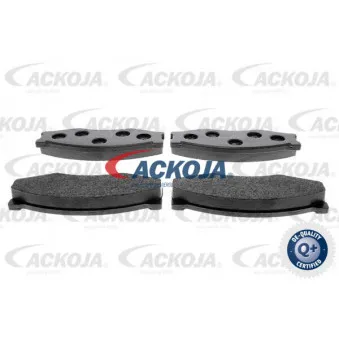 Jeu de 4 plaquettes de frein avant ACKOJA A38-0030