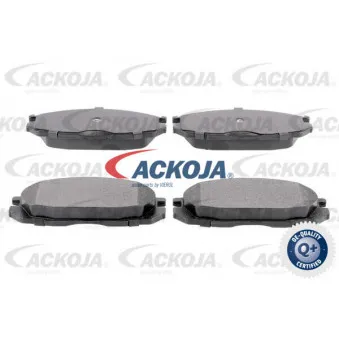 Jeu de 4 plaquettes de frein arrière ACKOJA A38-0031