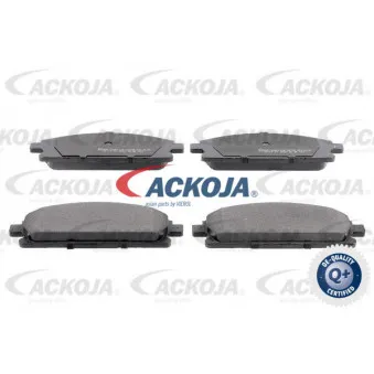 Jeu de 4 plaquettes de frein avant ACKOJA A38-0034