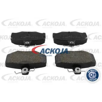 Jeu de 4 plaquettes de frein arrière ACKOJA A38-0047