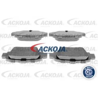Jeu de 4 plaquettes de frein arrière ACKOJA A38-0130