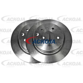 Jeu de 2 disques de frein arrière ACKOJA A38-80009