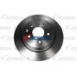 Jeu de 2 disques de frein arrière ACKOJA A38-80009 - Visuel 2