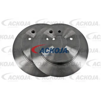 Jeu de 2 disques de frein arrière ACKOJA A38-80010