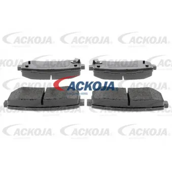 Jeu de 4 plaquettes de frein arrière ACKOJA A52-0070