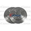 Jeu de 2 disques de frein arrière ACKOJA A52-40004 - Visuel 1
