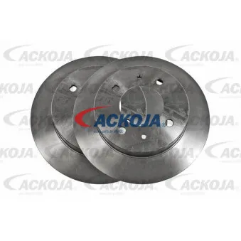 Jeu de 2 disques de frein arrière ACKOJA A52-40004
