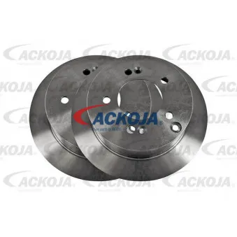 Jeu de 2 disques de frein arrière ACKOJA A52-40011