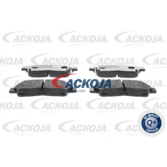 Jeu de 4 plaquettes de frein avant ACKOJA A70-0047