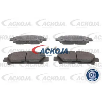 Jeu de 4 plaquettes de frein avant ACKOJA A70-0052