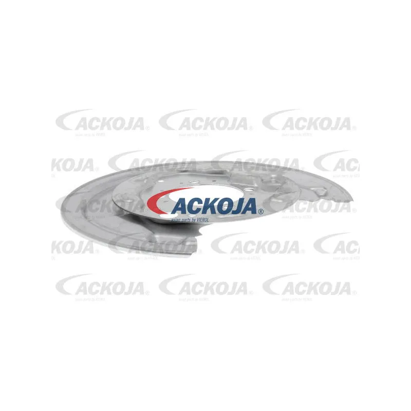 Déflecteur, disque de frein arrière gauche ACKOJA A70-0727