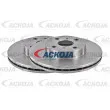 Jeu de 2 disques de frein avant ACKOJA A70-80001 - Visuel 1